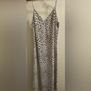 Chic and Sexy Leopard Print Slip Dress by AUDREY